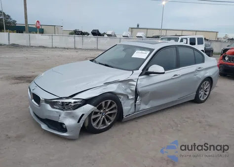 2018 BMW 320I из США, поврежденный, VIN WBA8A9C51JAH12024